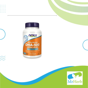 American Omega-3 pills Now DHA 500 concentration, 90 softgels