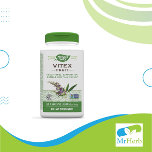 كبسولات عشبة كف مريم Nature’s way vitex fruit عدد 100 كبسولة