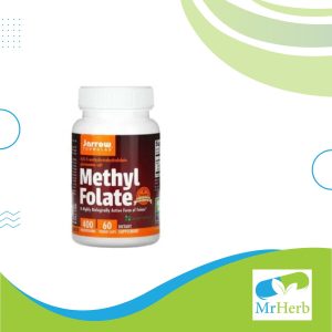 جارو فورميولاز ميثيل فولات Jarrow Formulas methyl folate تركيز 400 ميكروجرام عدد 60 كبسولة