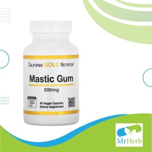California Gold Nutrition Mastic Gum 500mg 60 Caps