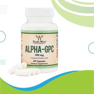Double Wood Alpha GPC 300mg 60 Caps