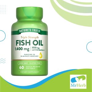 Nature's Truth Fish Oil 1400mg 60 Caps