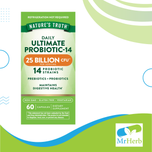 Nature's Truth Ultimate Probiotic 14 - 25 Billion CFU 60 Caps