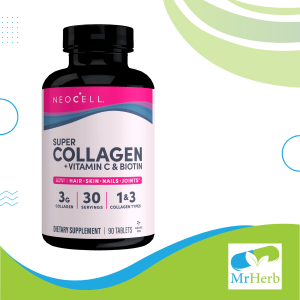 Neocell Super Collagen + Vitamin C + Biotin 30 Servings 90 Tablets