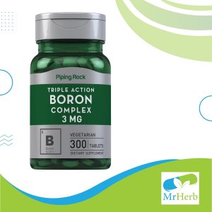 Piping Rock Boron 3mg 300 Tablets