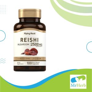 Piping Rock Reishi 2500mg 100 Caps