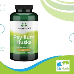 Swanson Psyllium Husk 610mg 100 Caps