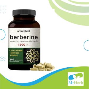 Naturebell Berberine 1500mg 250 Caps