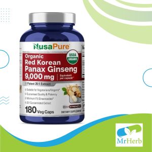 Nusapure Panax Ginseng 9000mg 180