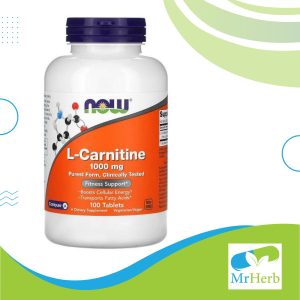 Now L-Carnitine 1000mg 100 Tablets