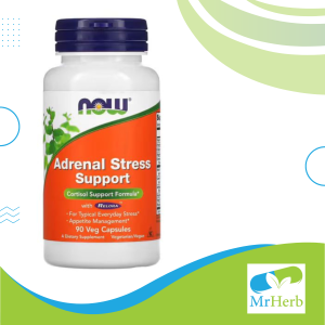 NOW Adrenal Stress Support 90 Veg Capsules (ناو ادرينال ستريس سبورت)